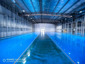 大介智能车间环氧地坪